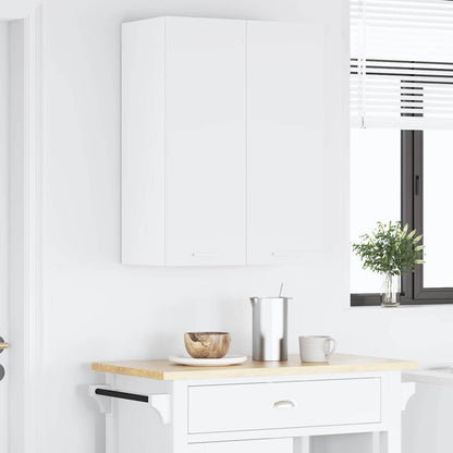 Hangkast met plank Riga Wit 60 x 31 x 80 cm Bewerkt hout