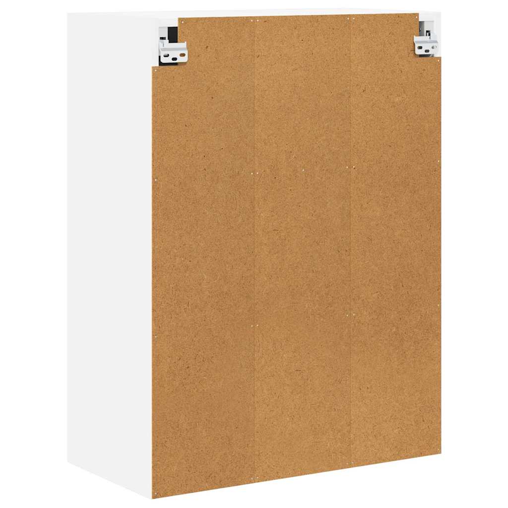 Hangkast met plank Riga Wit 60 x 31 x 80 cm Bewerkt hout