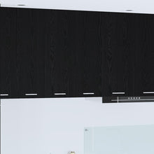 Hangkast Riga Zwart Eiken 60 x 31 x 80 cm Bewerkt hout