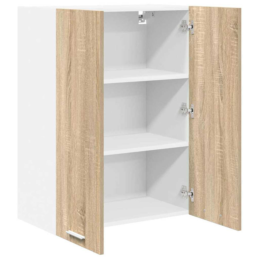 Hangkast Riga Sonoma Eiken 60 x 31 x 80 cm Bewerkt hout