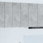 Hangkast 60x31x80 cm beton grijs bewerkt hout