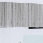 Hangkast 60x31x80 cm grijs sonoma bewerkt hout