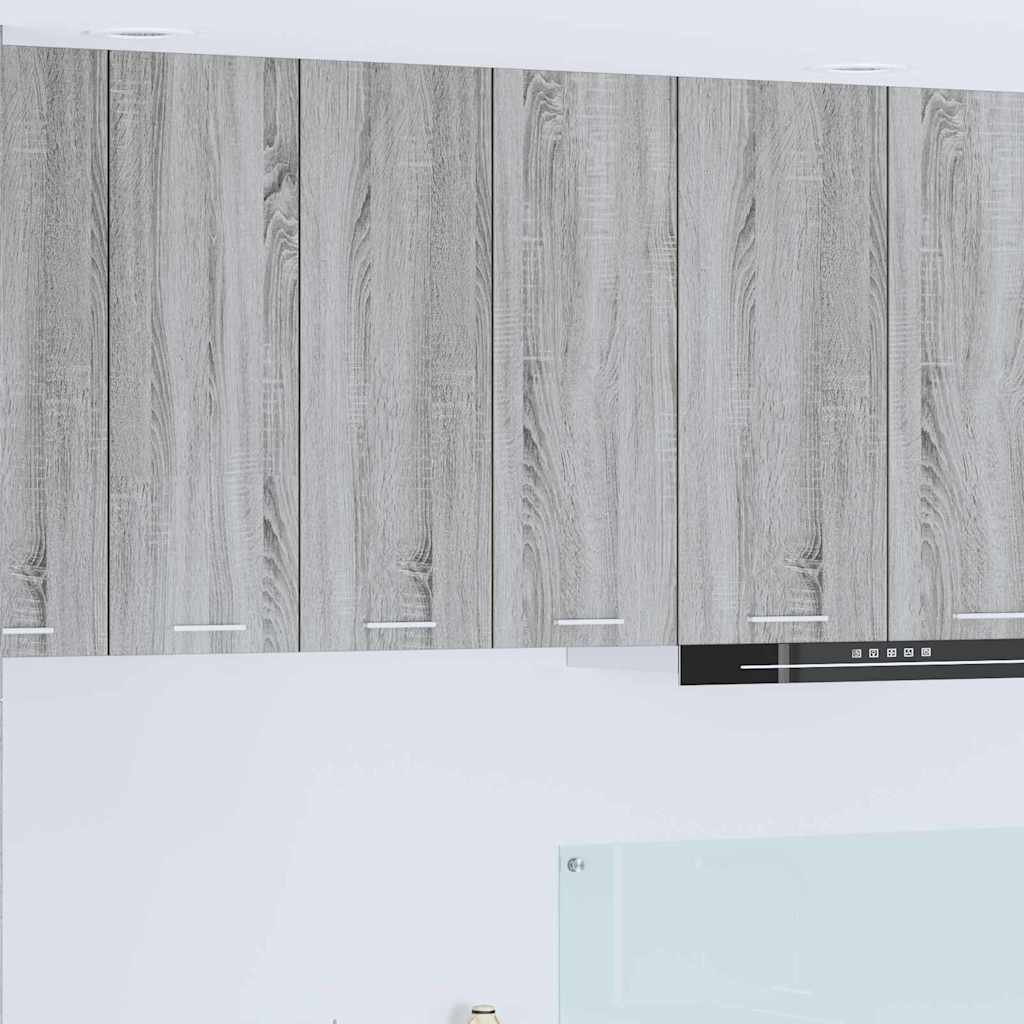 Hangkast Riga Grijs Sonoma 60 x 31 x 80 cm Bewerkt hout