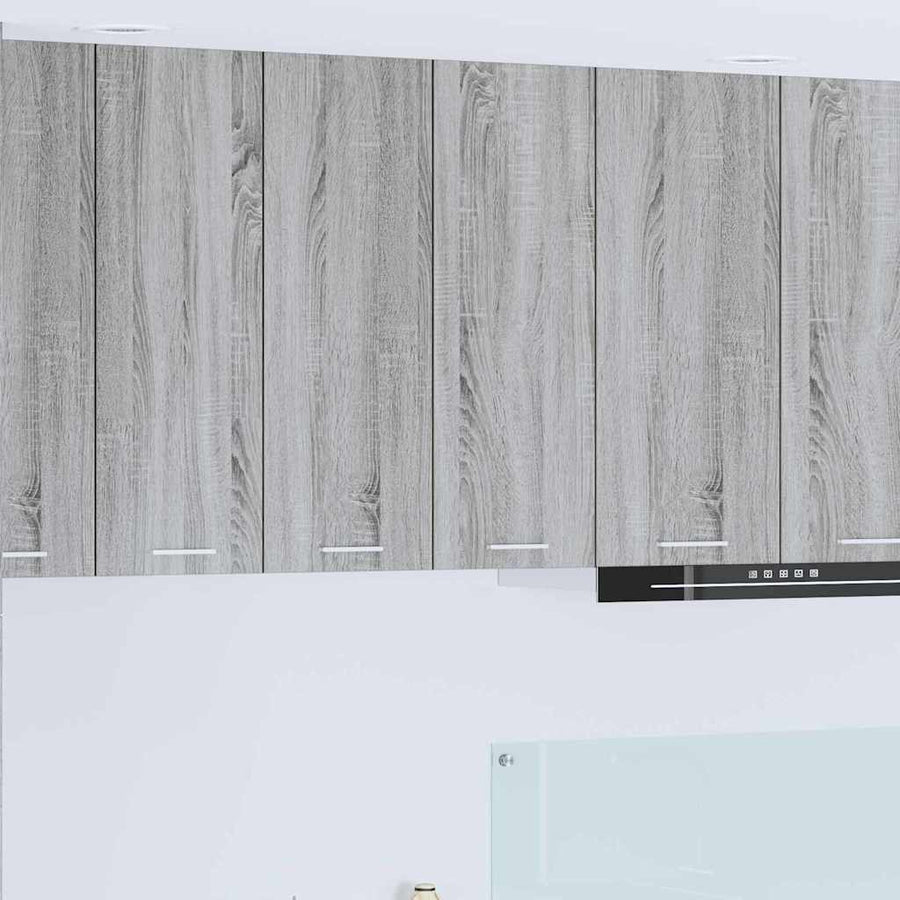 Hangkast Riga Grijs Sonoma 60 x 31 x 80 cm Bewerkt hout