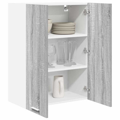 Hangkast Riga Grijs Sonoma 60 x 31 x 80 cm Bewerkt hout