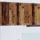Hangkast 60x31x80 cm oud hout bewerkt hout