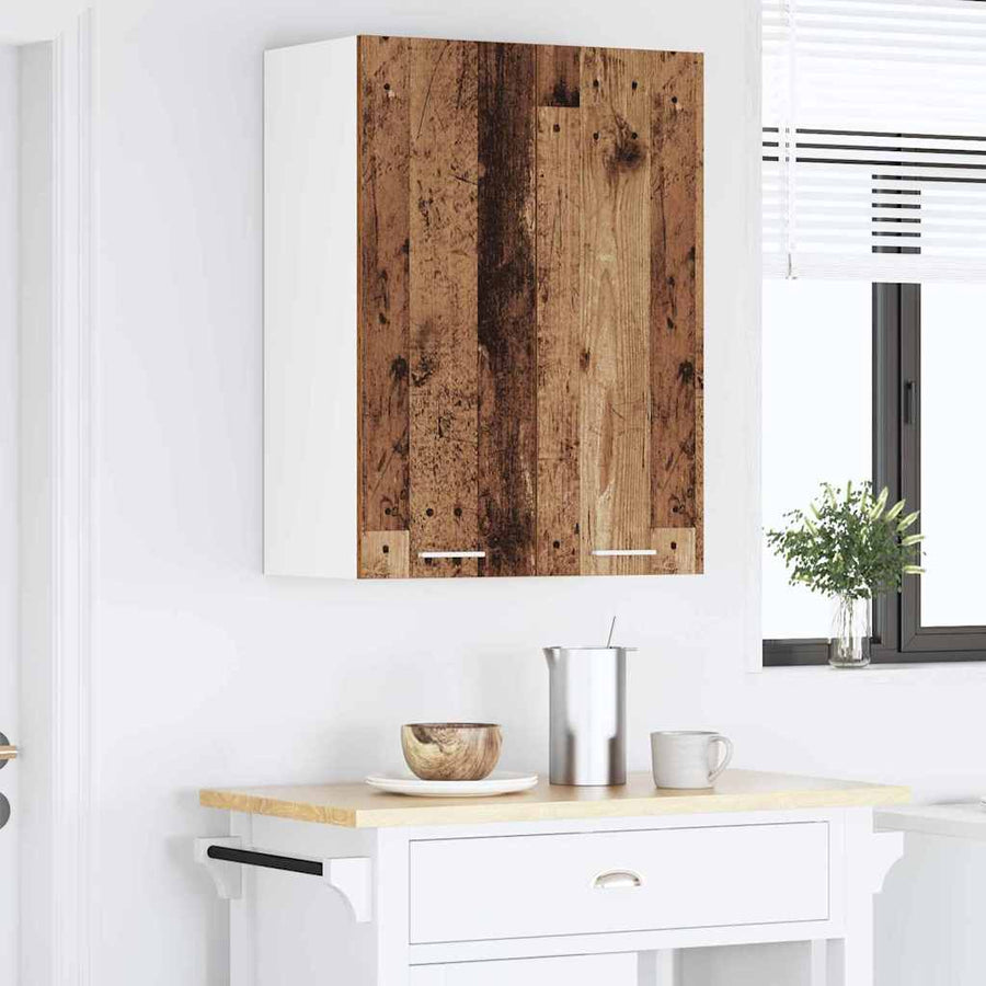 Hangkast met plank Riga Oud Hout 60 x 31 x 80 cm Bewerkt hout