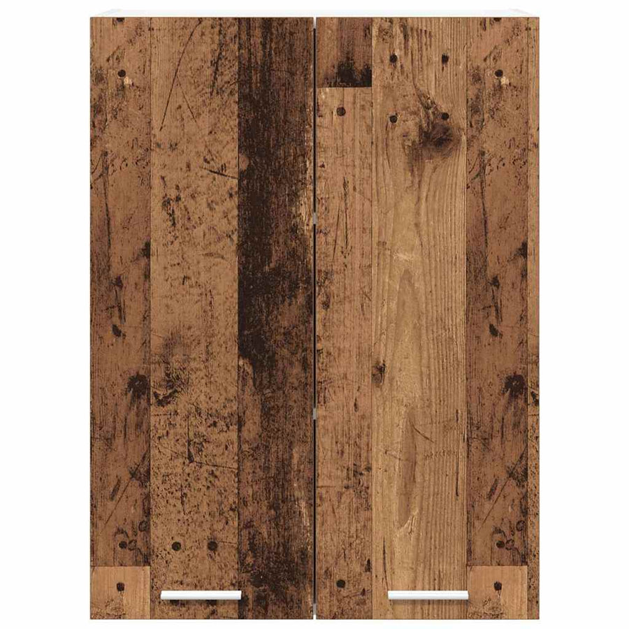 Hangkast met plank Riga Oud Hout 60 x 31 x 80 cm Bewerkt hout
