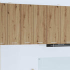 Hangkast 60x31x80 cm bewerkt hout artisan eiken