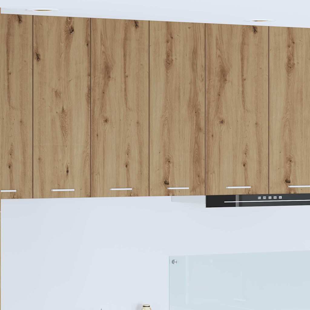 Hangkast Riga Artisan Eiken 60 x 31 x 80 cm Bewerkt hout