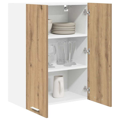 Hangkast Riga Artisan Eiken 60 x 31 x 80 cm Bewerkt hout