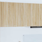Hangkast 80x31x80 cm bewerkt hout Sonoma eiken