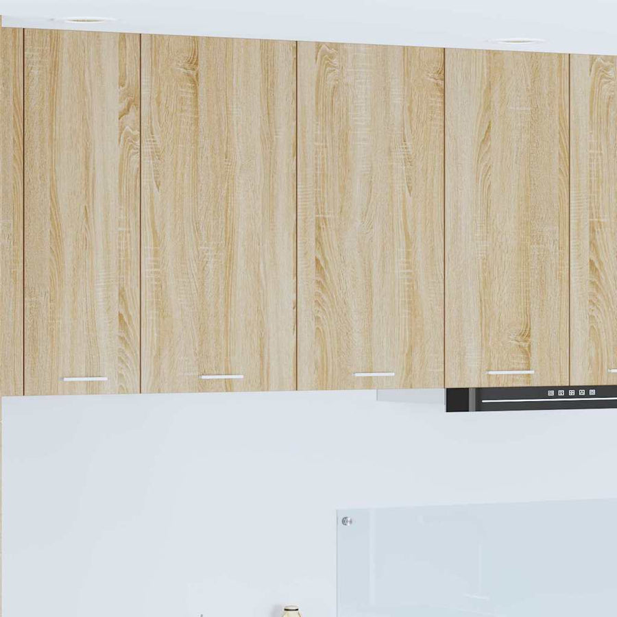 Hangkast Riga Sonoma Eiken 80 x 31 x 80 cm Bewerkt hout