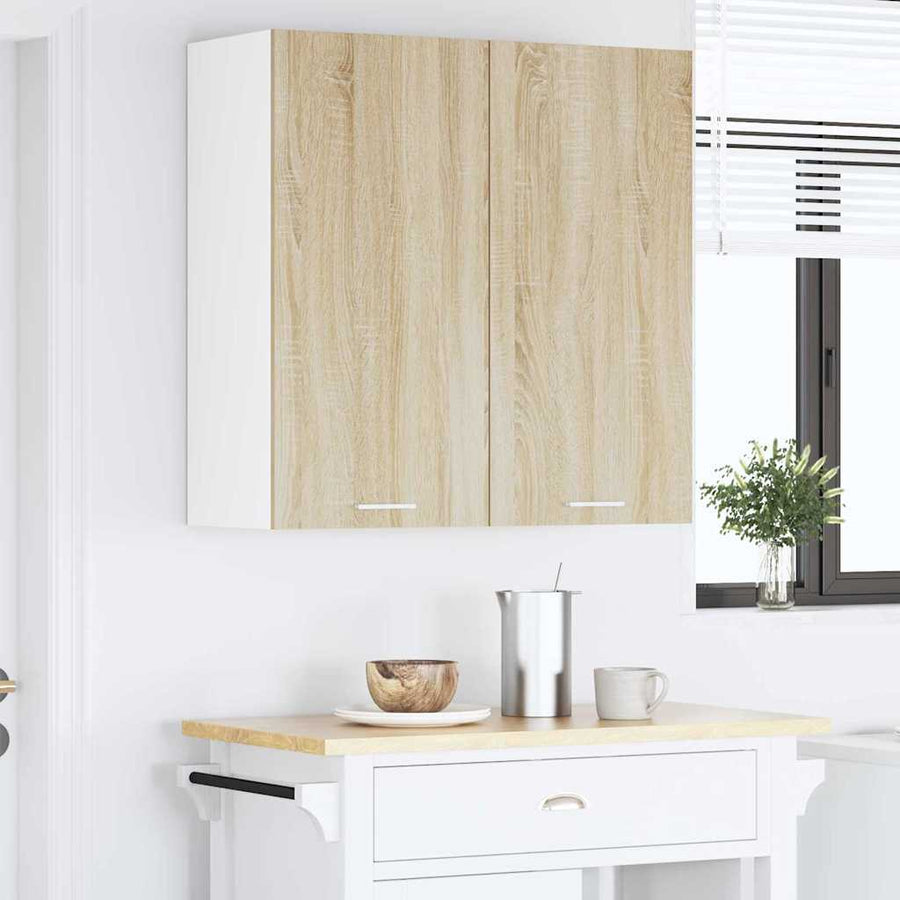 Hangkast Riga Sonoma Eiken 80 x 31 x 80 cm Bewerkt hout