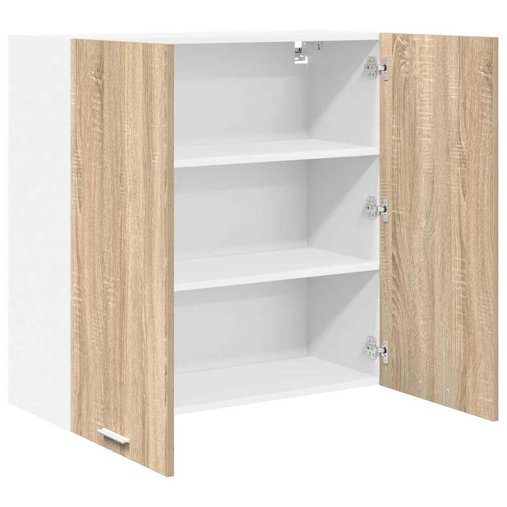 Hangkast Riga Sonoma Eiken 80 x 31 x 80 cm Bewerkt hout