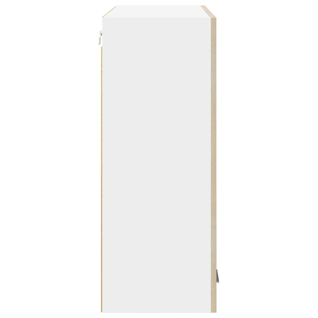 Hangkast Riga Sonoma Eiken 80 x 31 x 80 cm Bewerkt hout