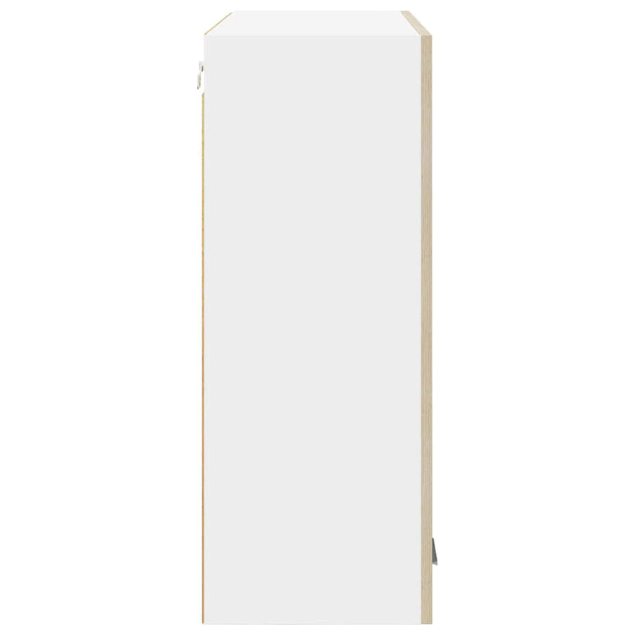 Hangkast Riga Sonoma Eiken 80 x 31 x 80 cm Bewerkt hout