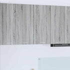 Hangkast 80x31x80 cm grijs sonoma bewerkt hout