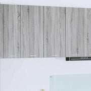 Hangkast 80x31x80 cm grijs sonoma bewerkt hout