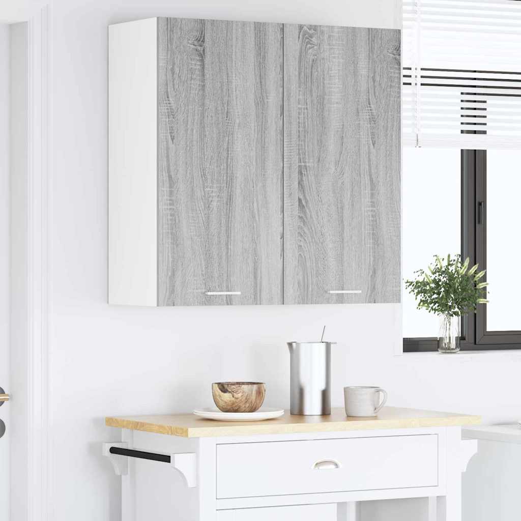 Hangkast Riga Grijs Sonoma 80 x 31 x 80 cm Bewerkt hout