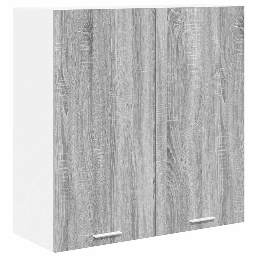 Hangkast Riga Grijs Sonoma 80 x 31 x 80 cm Bewerkt hout