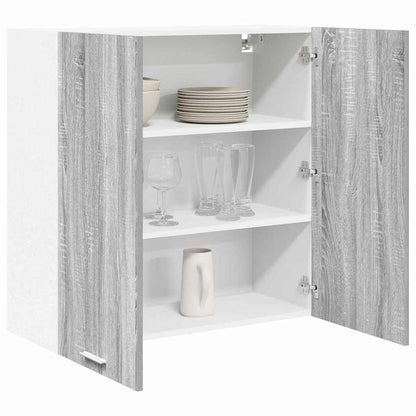 Hangkast Riga Grijs Sonoma 80 x 31 x 80 cm Bewerkt hout