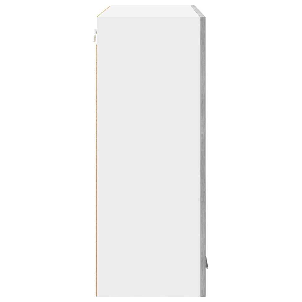 Hangkast Riga Grijs Sonoma 80 x 31 x 80 cm Bewerkt hout