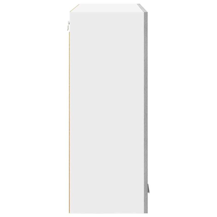Hangkast Riga Grijs Sonoma 80 x 31 x 80 cm Bewerkt hout