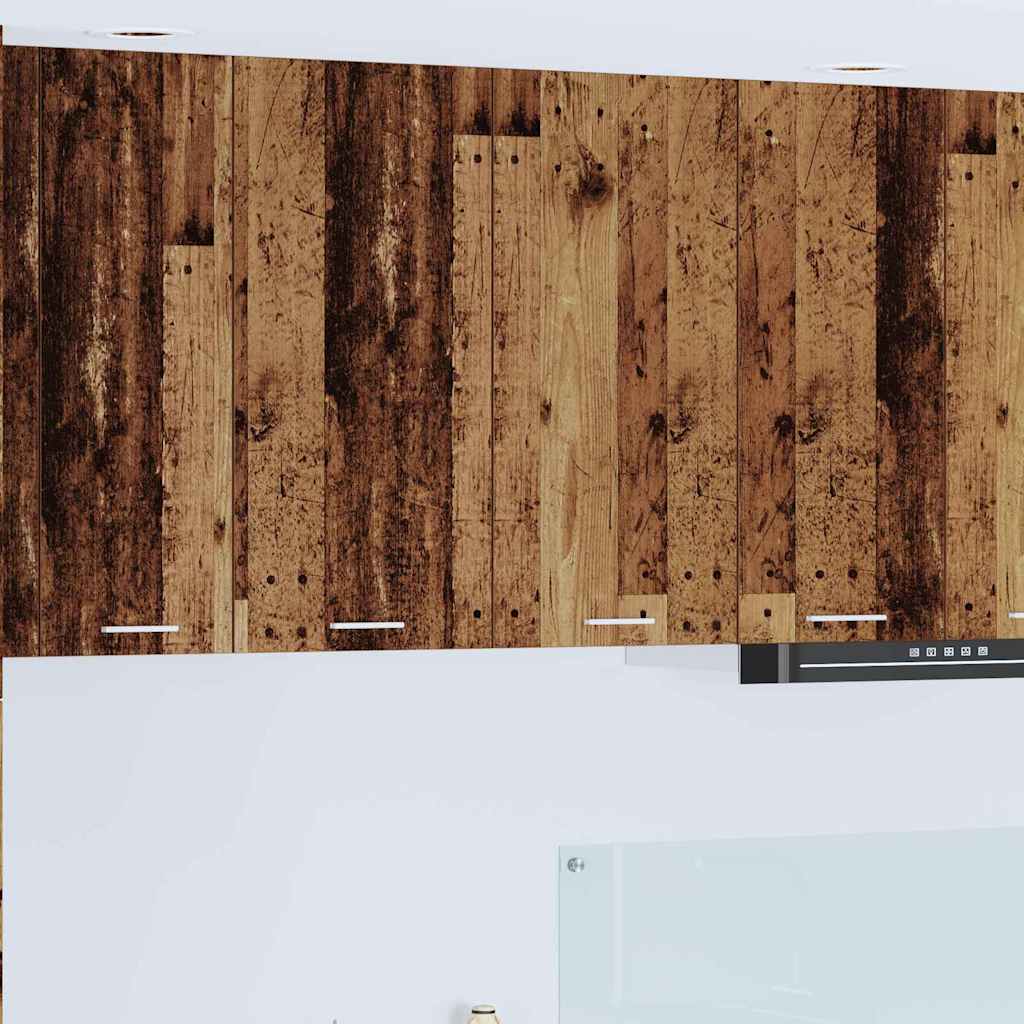 Hangkast met plank Riga Oud Hout 80 x 31 x 80 cm Bewerkt hout