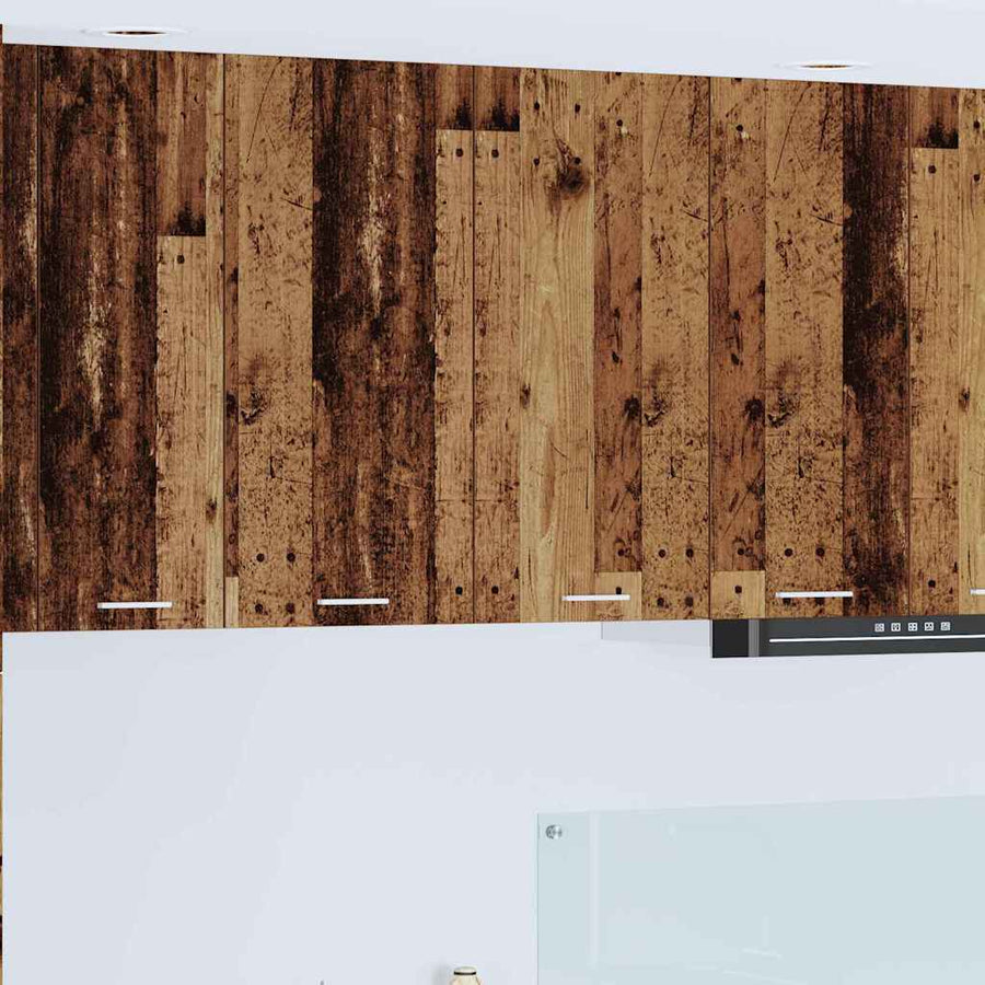 Hangkast met plank Riga Oud Hout 80 x 31 x 80 cm Bewerkt hout