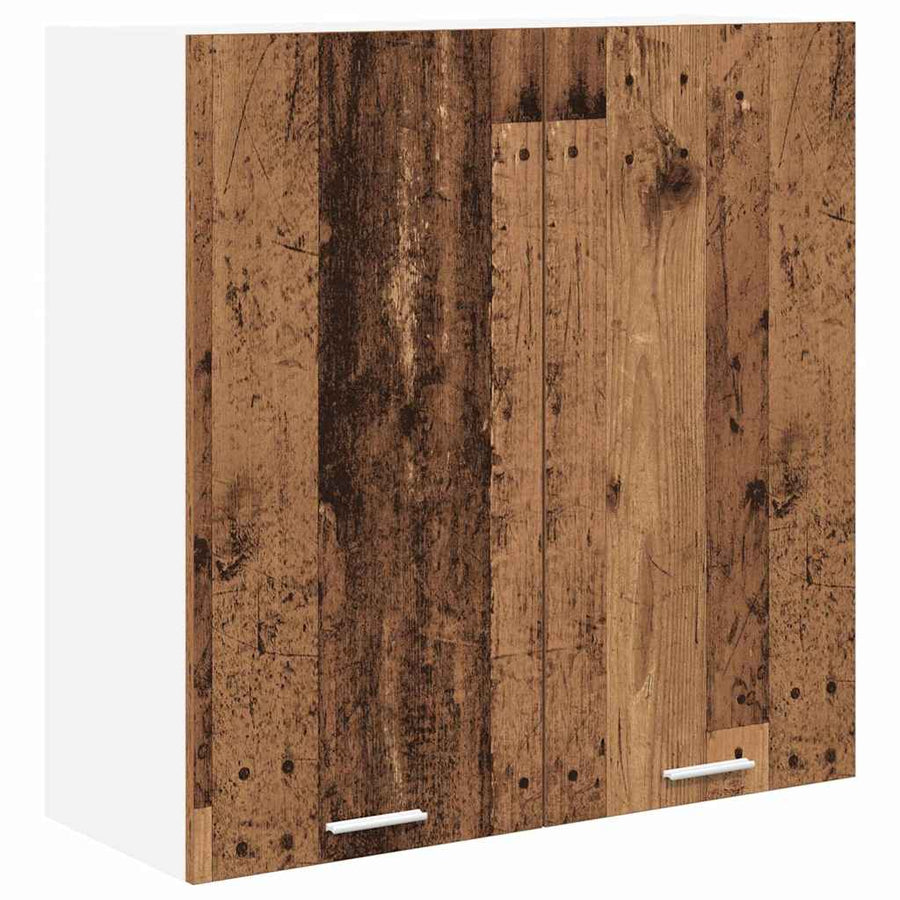 Hangkast met plank Riga Oud Hout 80 x 31 x 80 cm Bewerkt hout