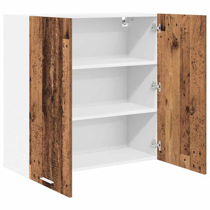 Hangkast met plank Riga Oud Hout 80 x 31 x 80 cm Bewerkt hout