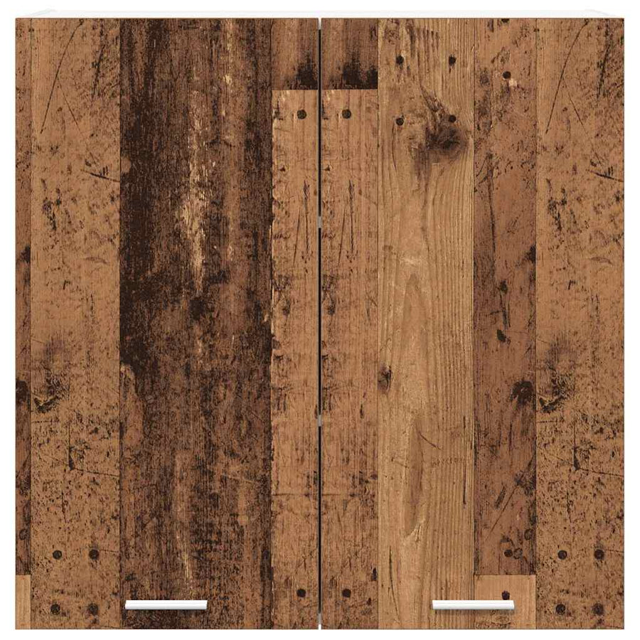 Hangkast met plank Riga Oud Hout 80 x 31 x 80 cm Bewerkt hout