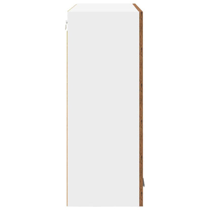 Hangkast met plank Riga Oud Hout 80 x 31 x 80 cm Bewerkt hout