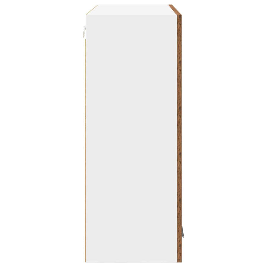 Hangkast met plank Riga Oud Hout 80 x 31 x 80 cm Bewerkt hout