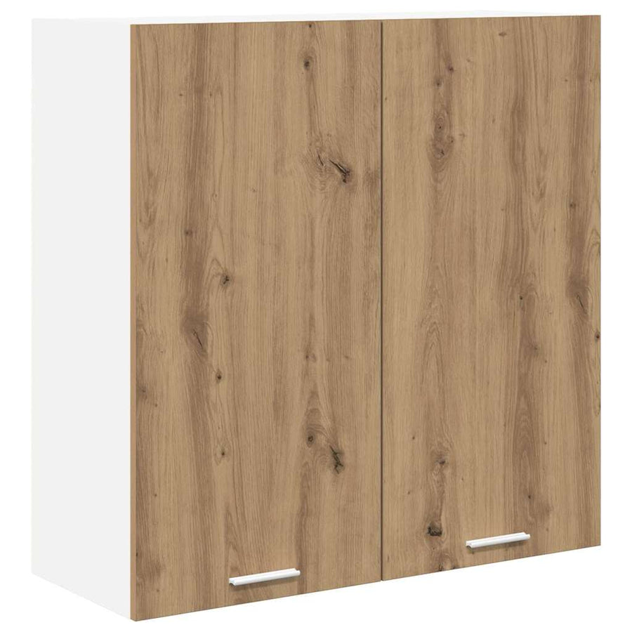 Hangkast Riga Artisan Eiken 80 x 31 x 80 cm Bewerkt hout
