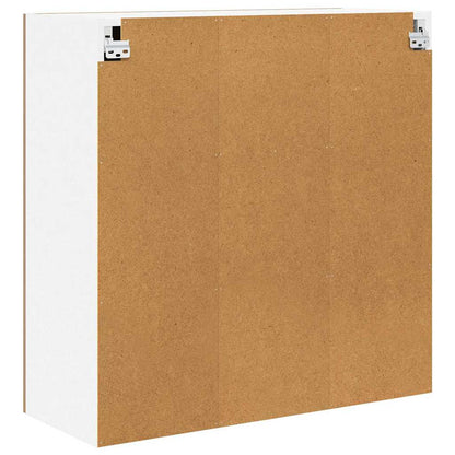 Hangkast Riga Artisan Eiken 80 x 31 x 80 cm Bewerkt hout