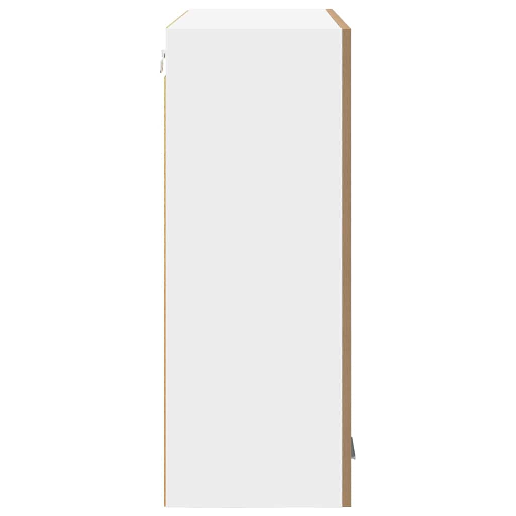 Hangkast Riga Artisan Eiken 80 x 31 x 80 cm Bewerkt hout