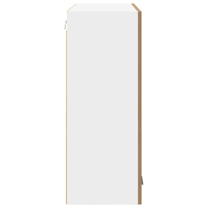 Hangkast Riga Artisan Eiken 80 x 31 x 80 cm Bewerkt hout