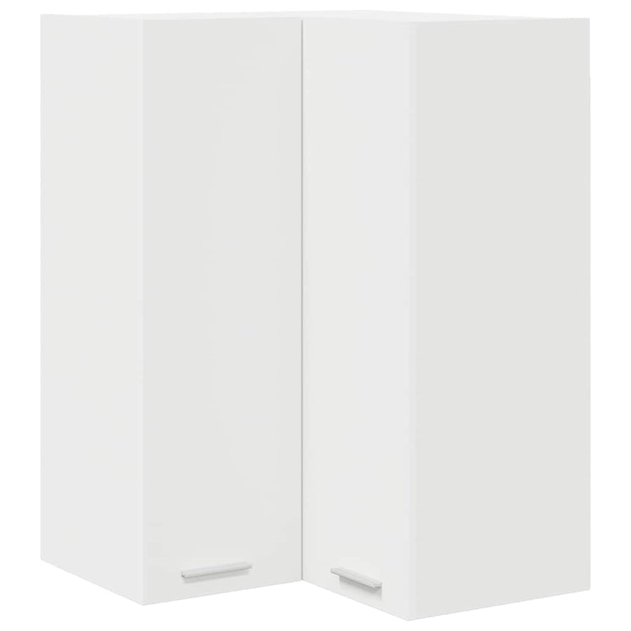 Hangkast met plank Riga Wit 57 x 57 x 80 cm Bewerkt hout