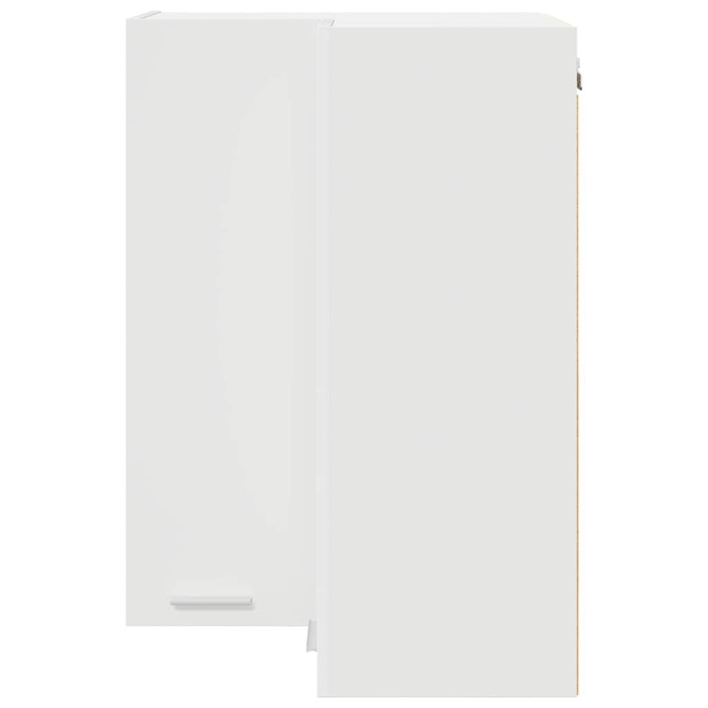 Hangkast met plank Riga Wit 57 x 57 x 80 cm Bewerkt hout