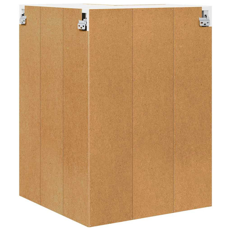 Hangkast Riga Sonoma Eik en Wit 57 x 57 x 80 cm Bewerkt hout