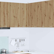 Hangkast 57x57x80 cm eiken wit bewerkt hout