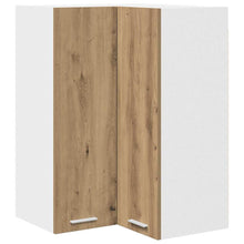 Hangkast Riga Ambachtelijke Eik en Wit 57 x 57 x 80 cm