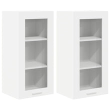Hangkast met plank Riga 2 pcs Wit 40 x 31 x 80 cm Bewerkt hout