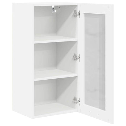 Hangkast met plank Riga 2 pcs Wit 40 x 31 x 80 cm Bewerkt hout