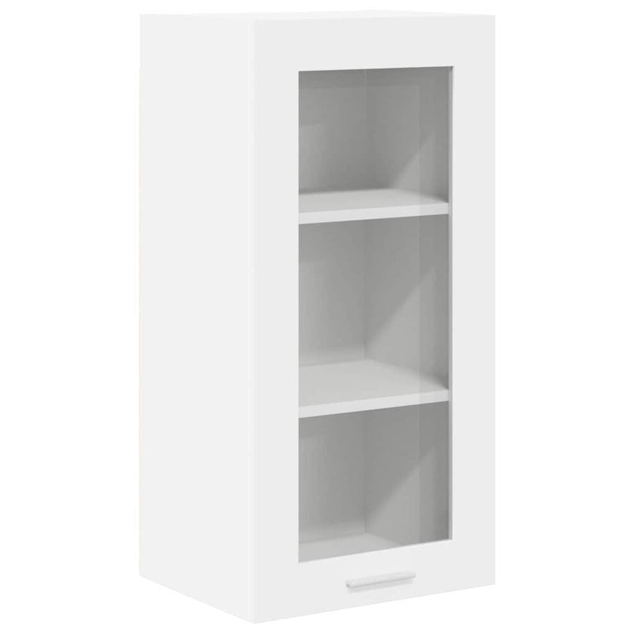 Hangkast met plank Riga 2 pcs Wit 40 x 31 x 80 cm Bewerkt hout