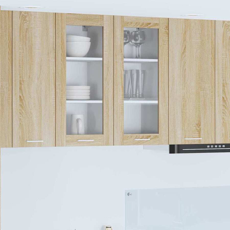 Hangkast Riga Sonoma Eiken 40 x 31 x 80 cm Bewerkt hout