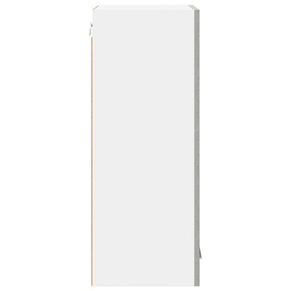Hangkast Riga 2 pcs Beton Grijs 40 x 31 x 80 cm Bewerkt hout