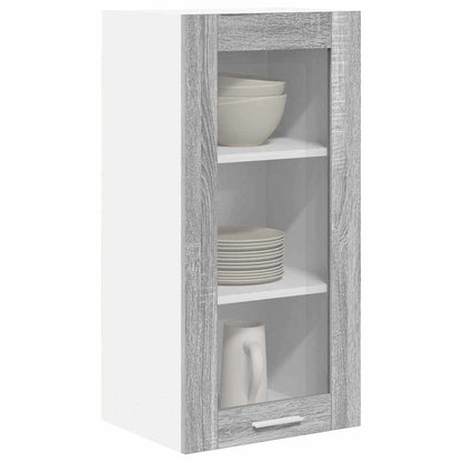 Hangkast Riga Grijs Sonoma 40 x 31 x 80 cm Bewerkt hout
